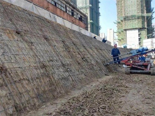 太谷建筑边坡支护